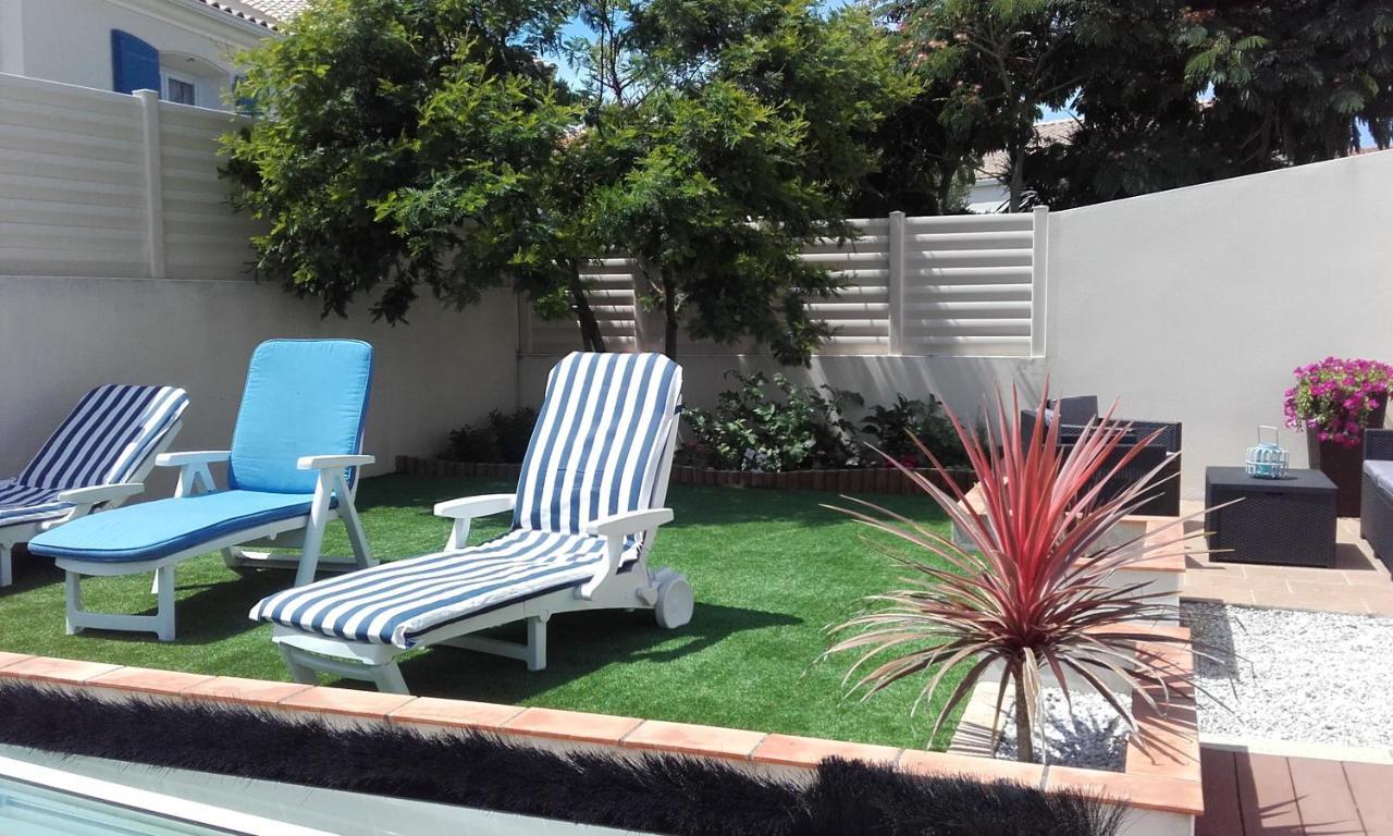Villa Bord De Mer Spacieuse Piscine Chauffe Privative Bretignolles-sur-Mer Luaran gambar